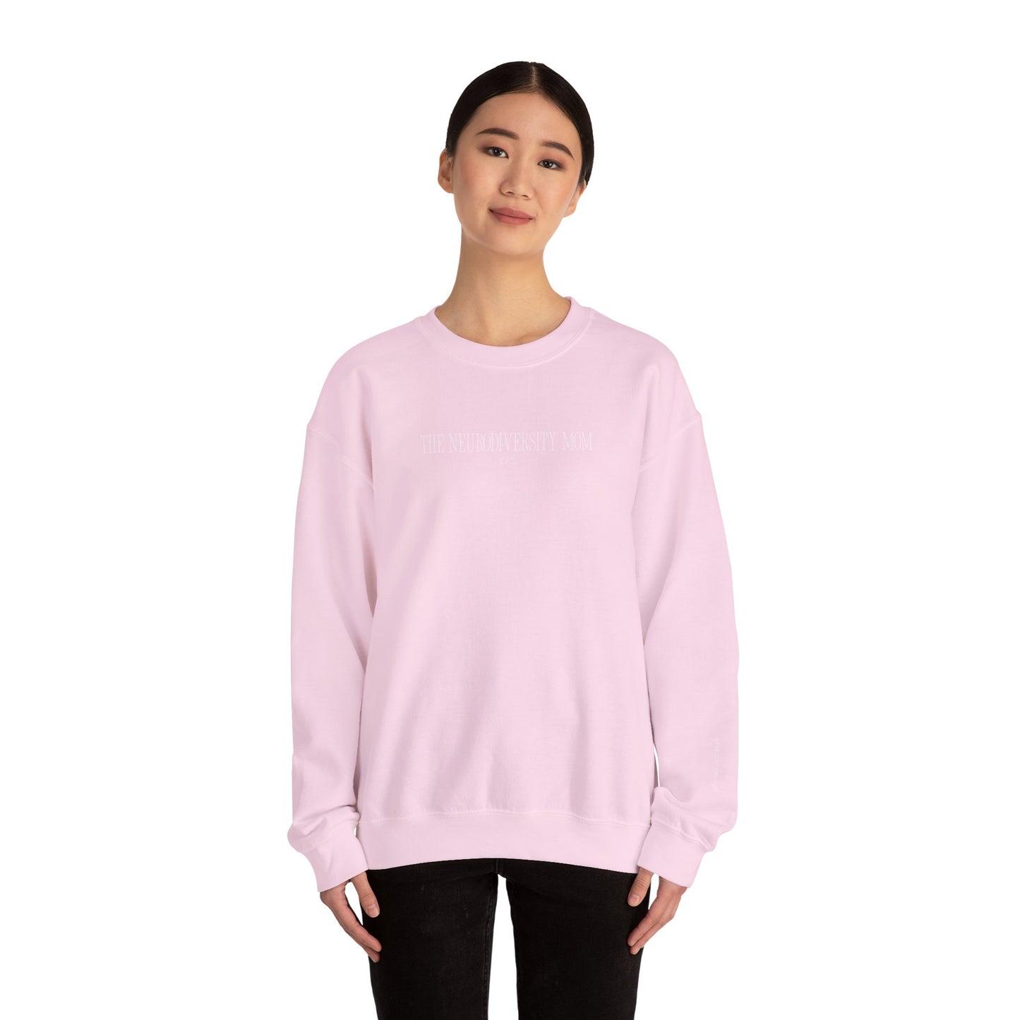 Logo with Note to Self Crewneck Sweatshirt