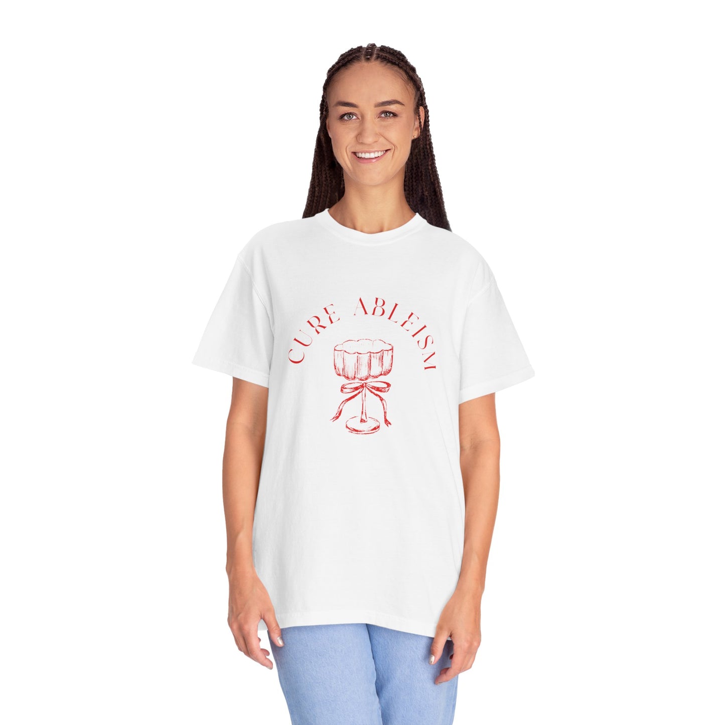 Cure Ableism Garment-Dyed T-shirt