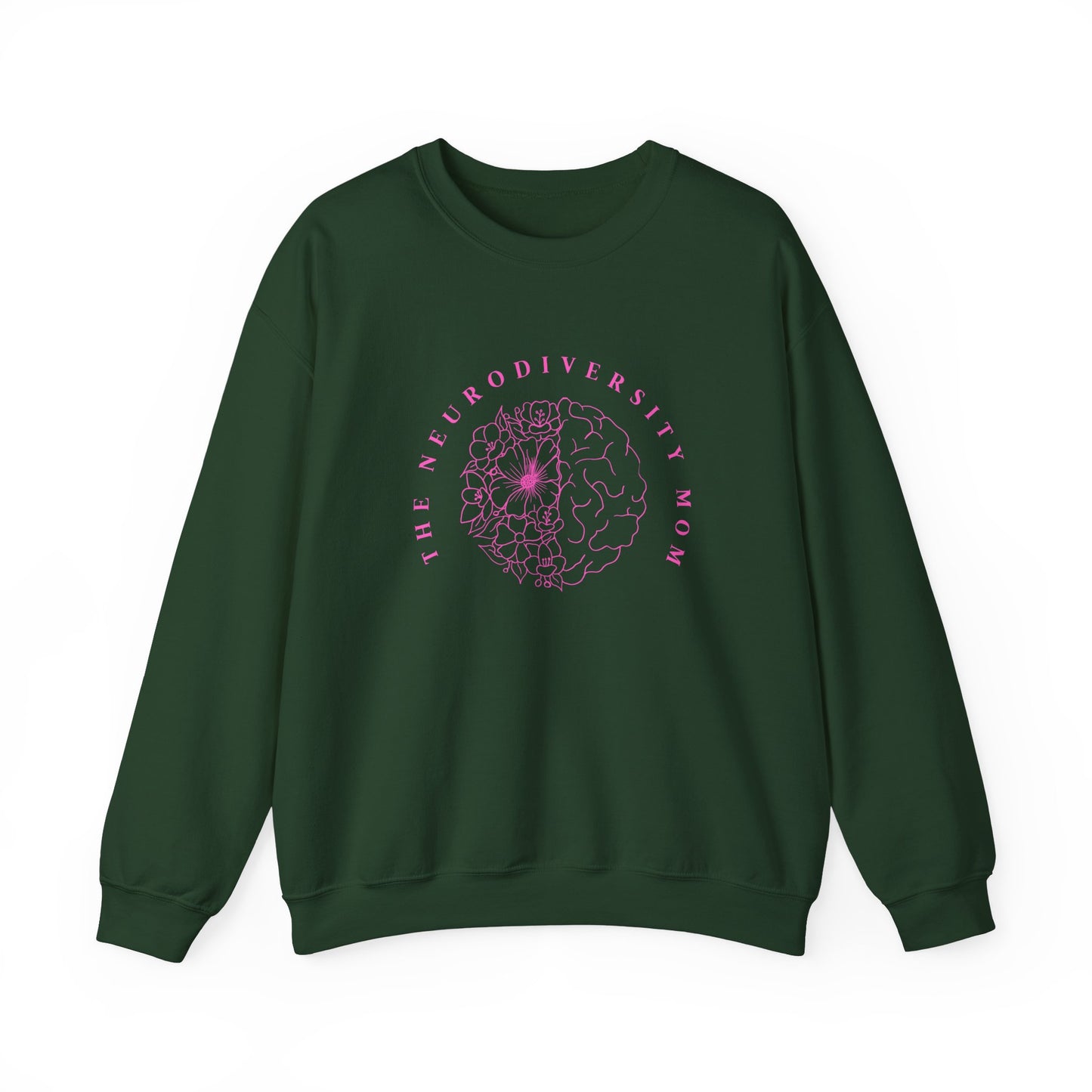 ND Mom Logo Crewneck Sweatshirt