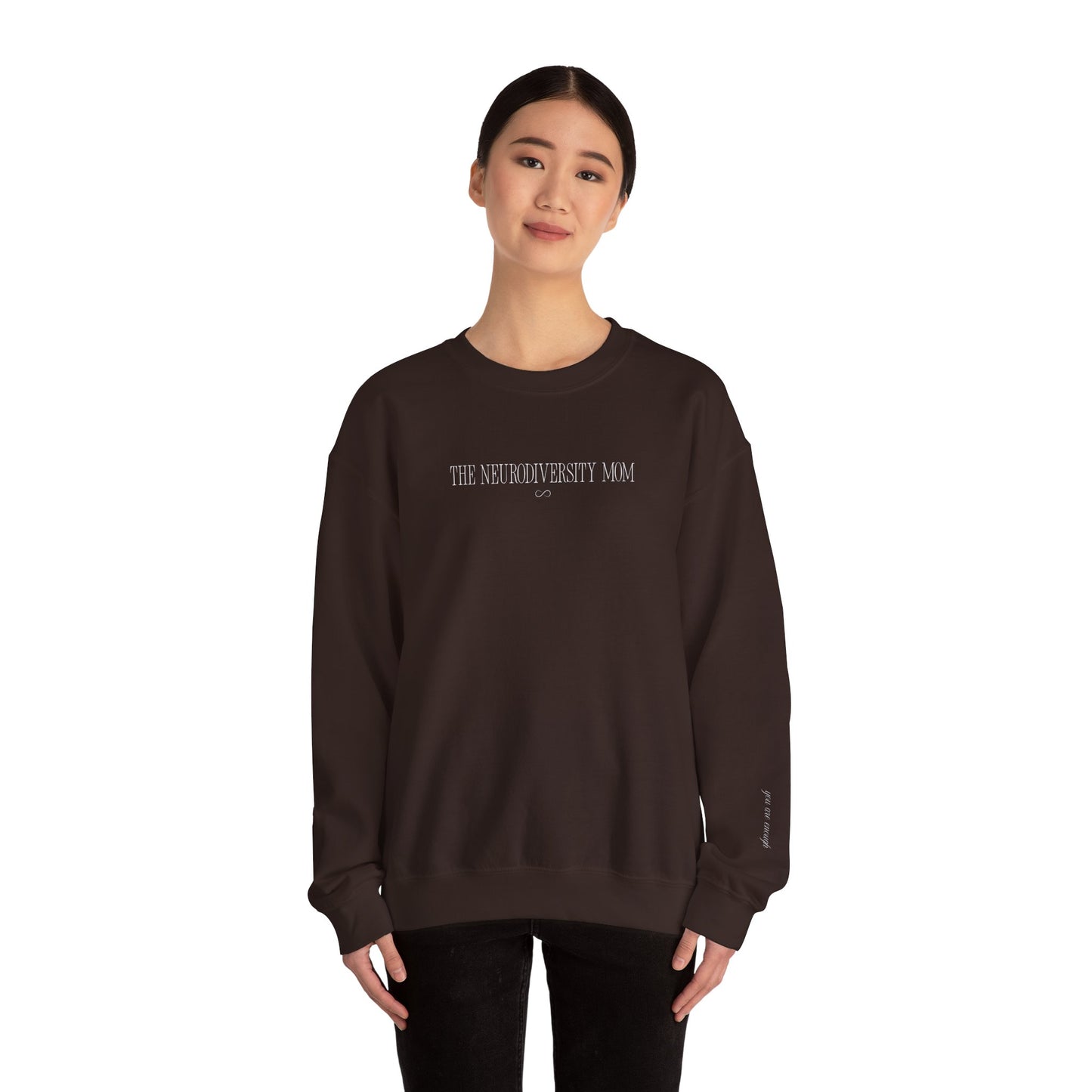 Logo with Note to Self Crewneck Sweatshirt