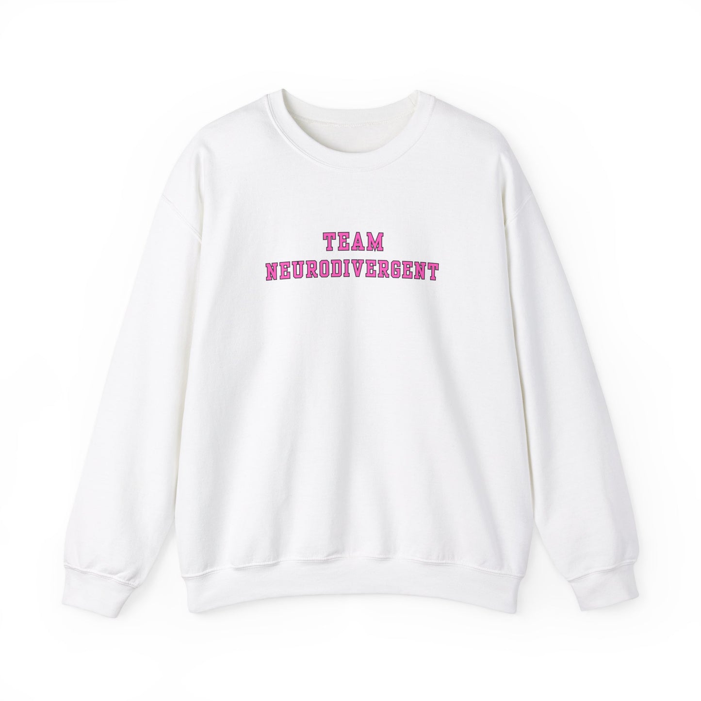 Team Neurodivergent Crewneck Sweatshirt