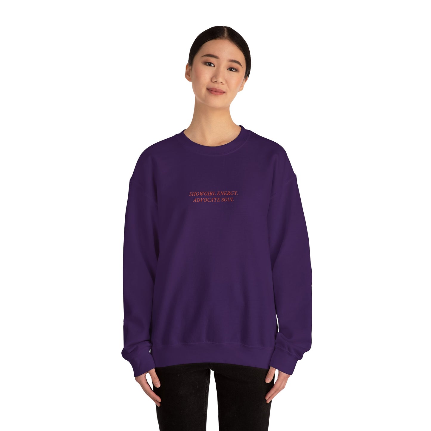 Showgirl x Advocate Crewneck Sweatshirt