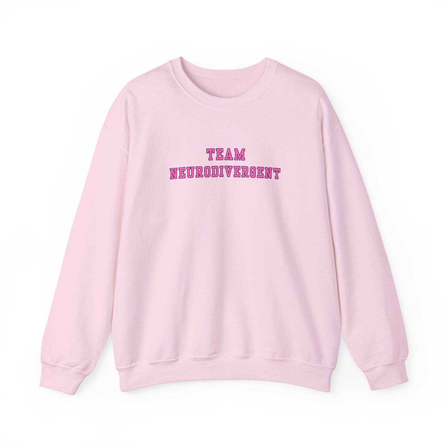 Team Neurodivergent Crewneck Sweatshirt