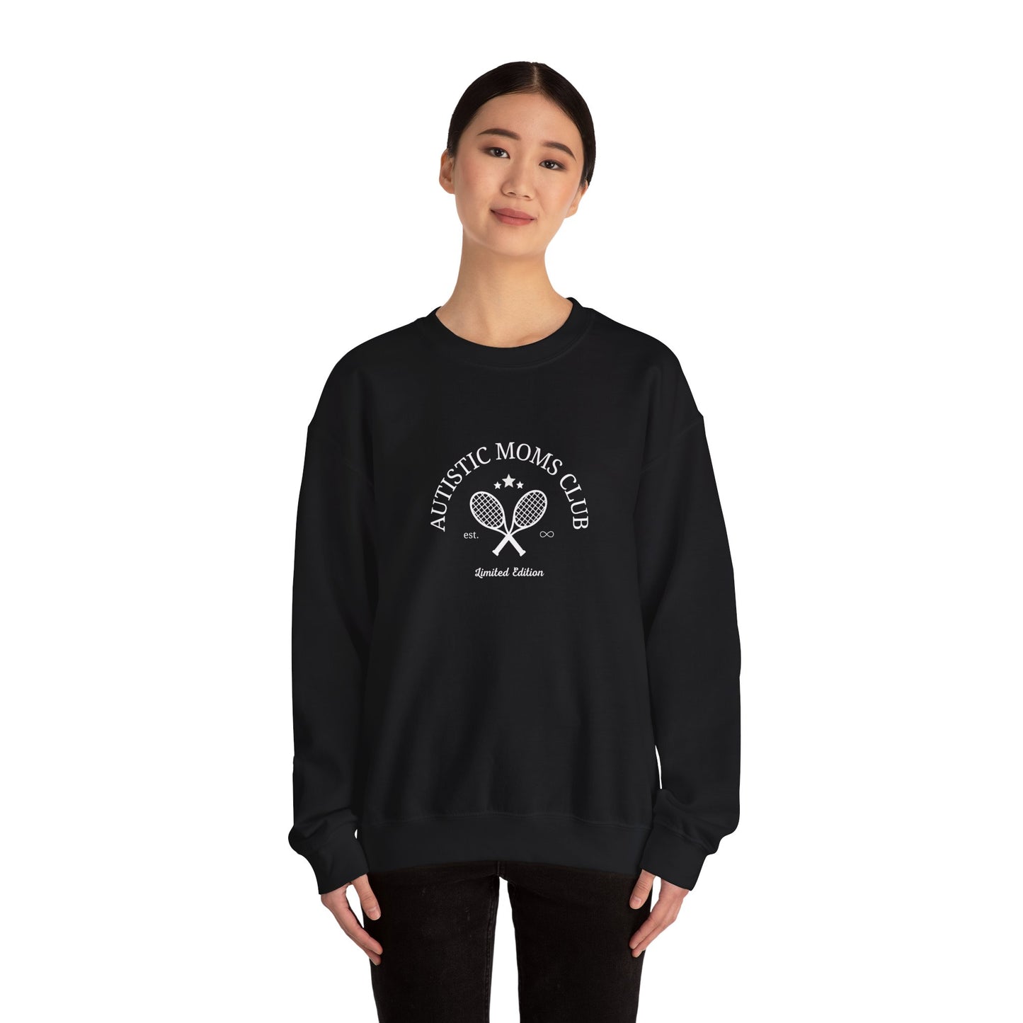 Autistic Moms Club Crewneck Sweatshirt