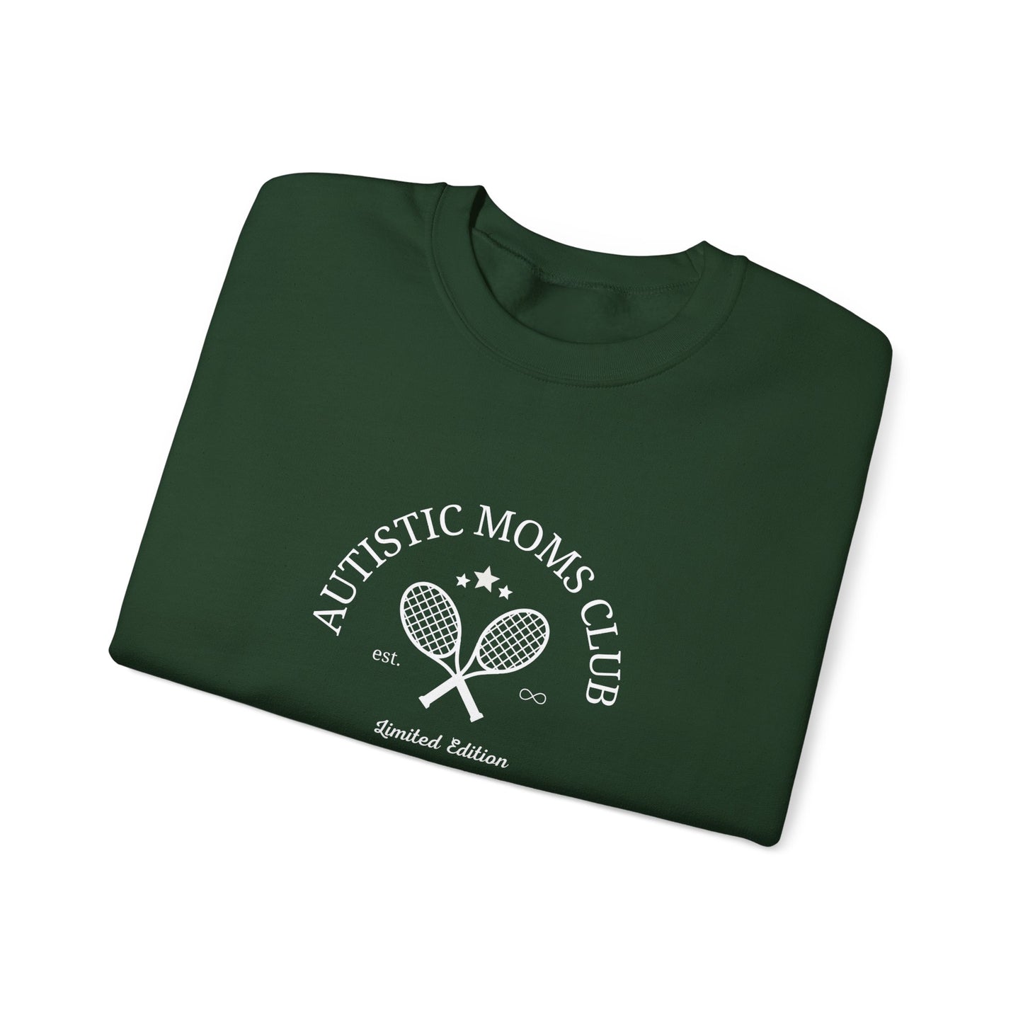 Autistic Moms Club Crewneck Sweatshirt