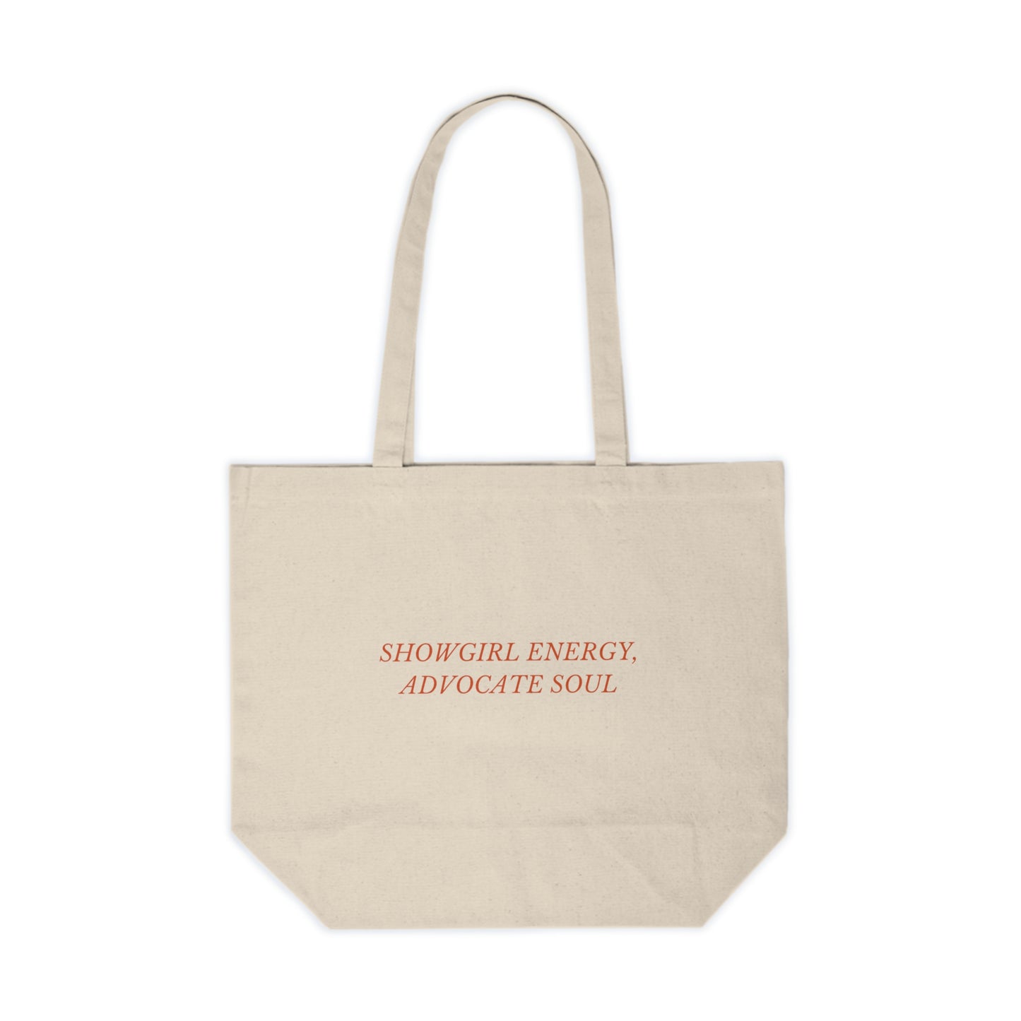 Showgirl x Advocate Canvas Shopping Tote
