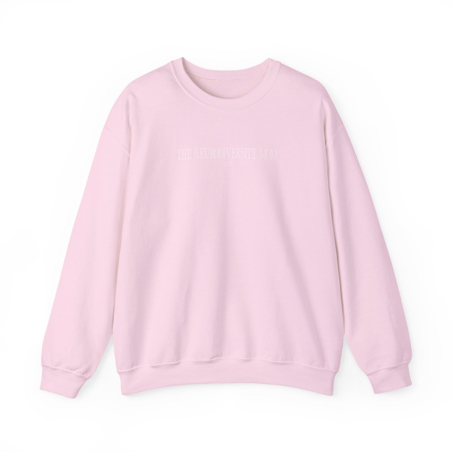 Logo with Note to Self Crewneck Sweatshirt