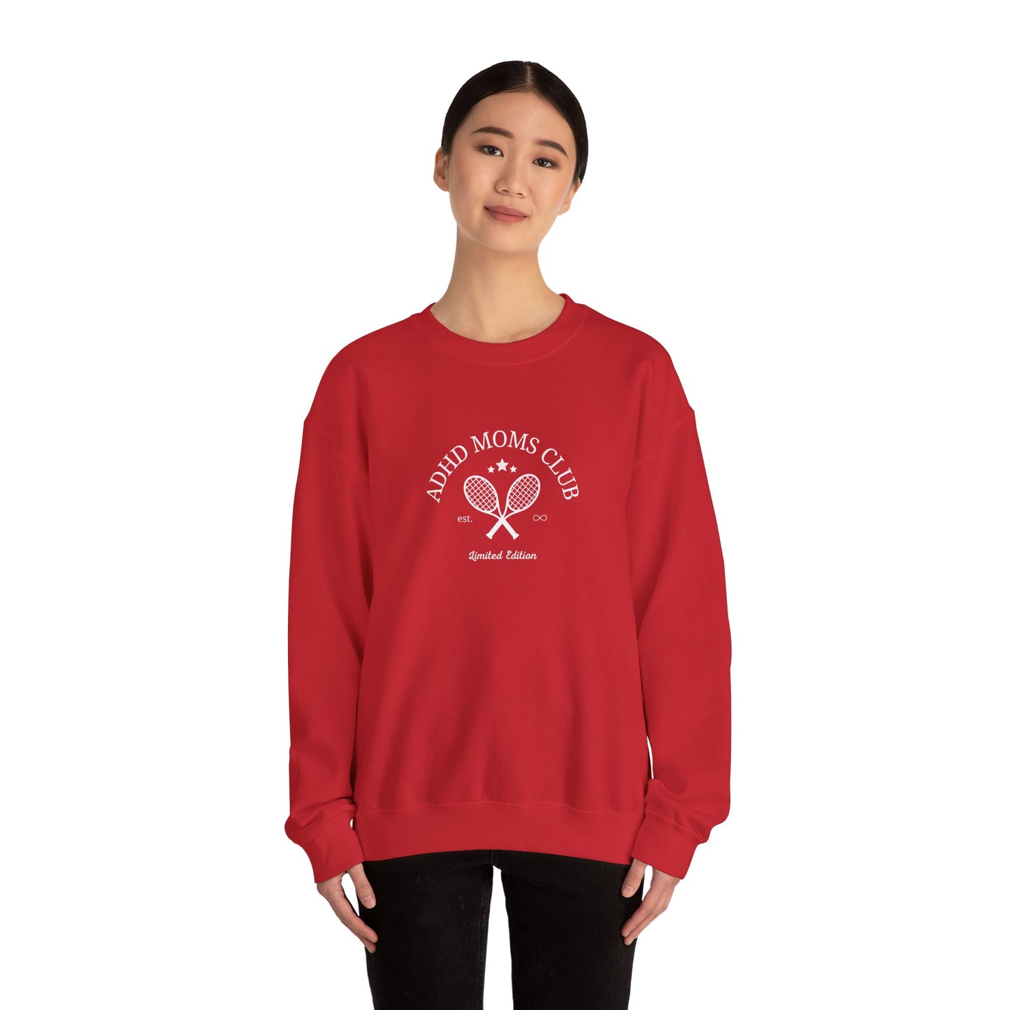 ADHD Moms Club Crewneck Sweatshirt