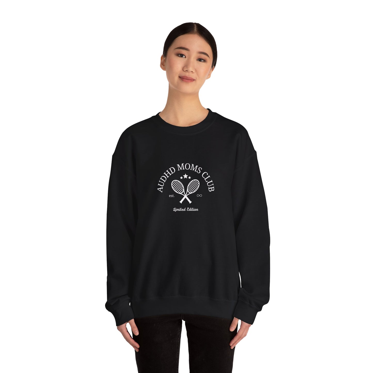AuDHD Moms Club Crewneck Sweatshirt