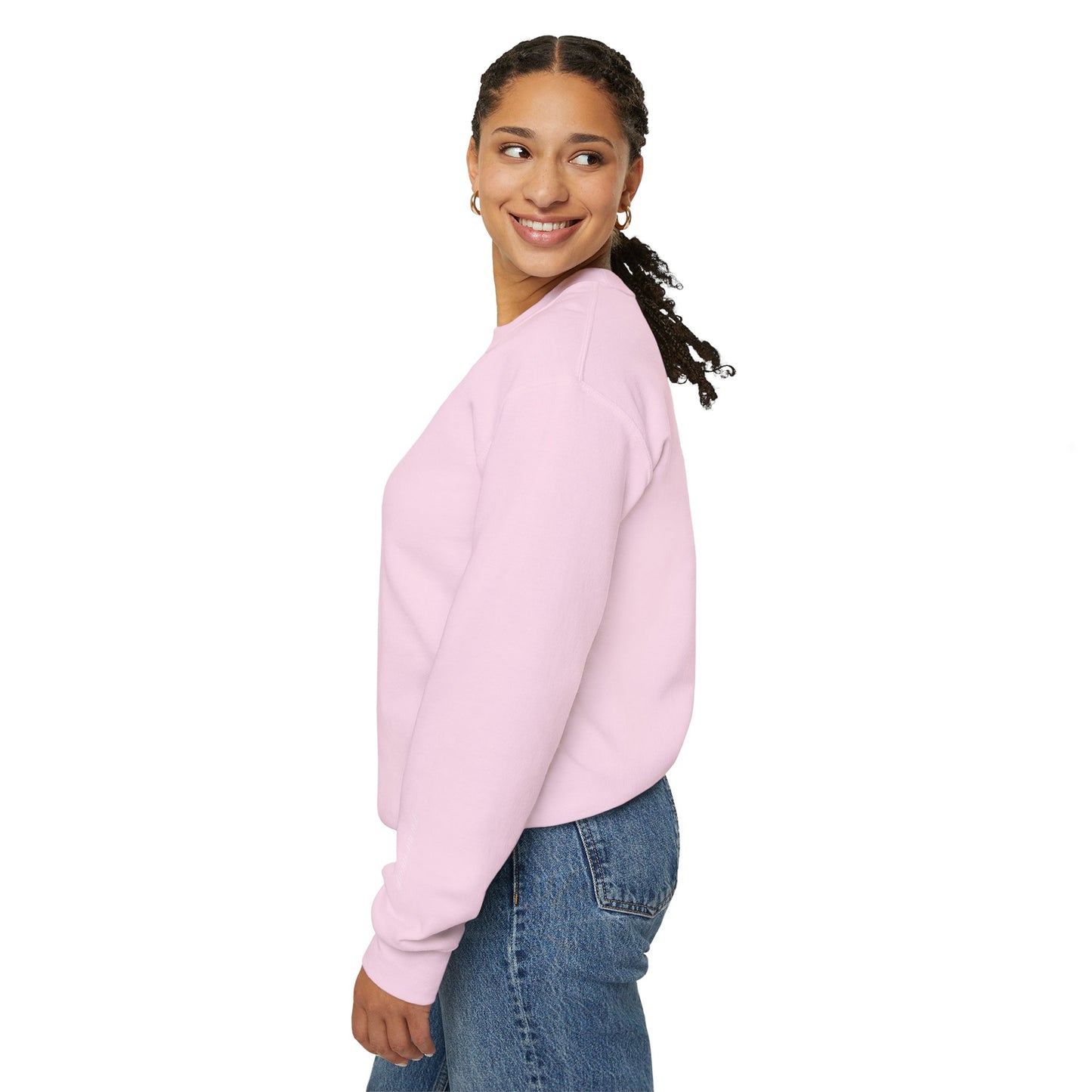 Logo with Note to Self Crewneck Sweatshirt