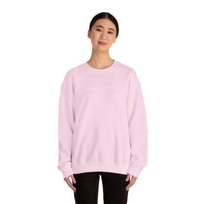 Logo with Note to Self Crewneck Sweatshirt