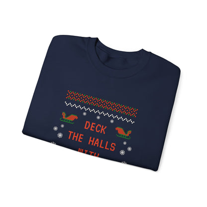 Deck The Halls Crewneck Sweatshirt