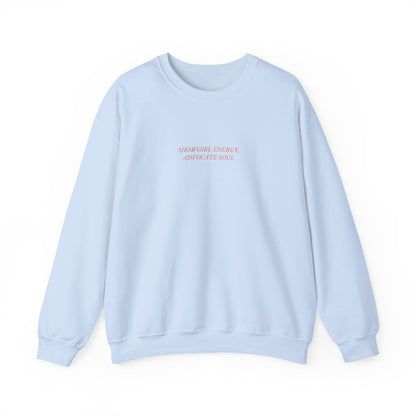 Showgirl x Advocate Crewneck Sweatshirt