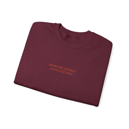 Showgirl x Advocate Crewneck Sweatshirt