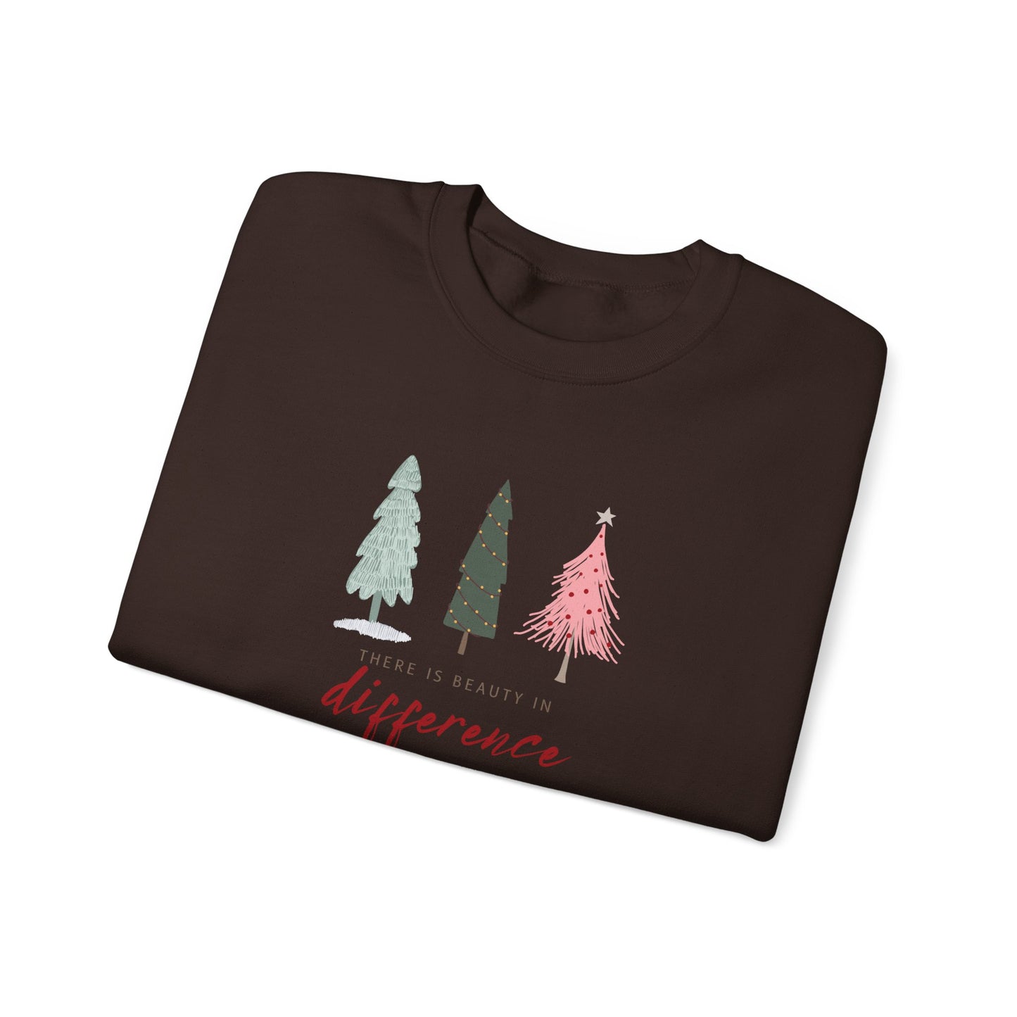 There is Beauty Christmas Crewneck Sweatshirt