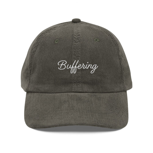 Buffering Vintage Corduroy Cap (Embroidery)