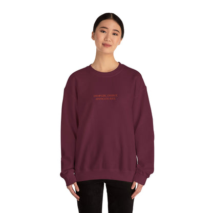 Showgirl x Advocate Crewneck Sweatshirt