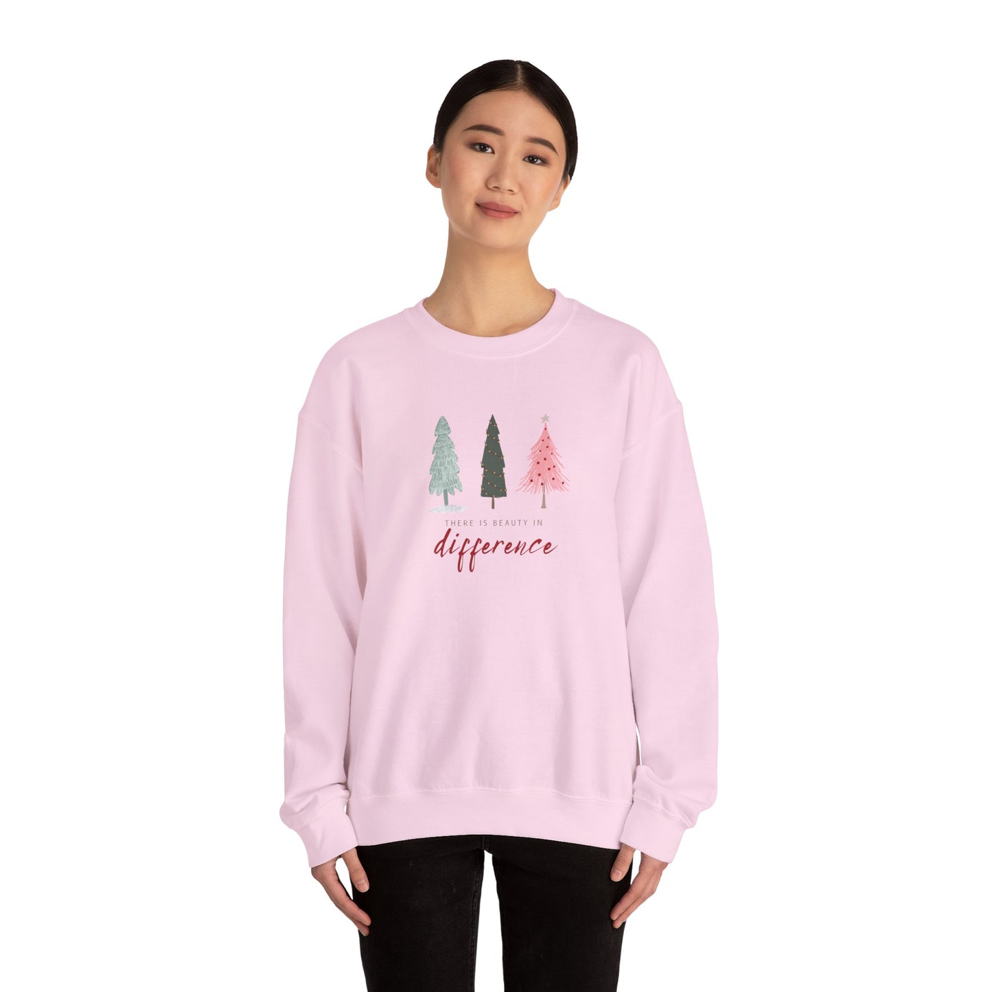 There is Beauty Christmas Crewneck Sweatshirt