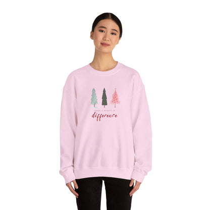 There is Beauty Christmas Crewneck Sweatshirt