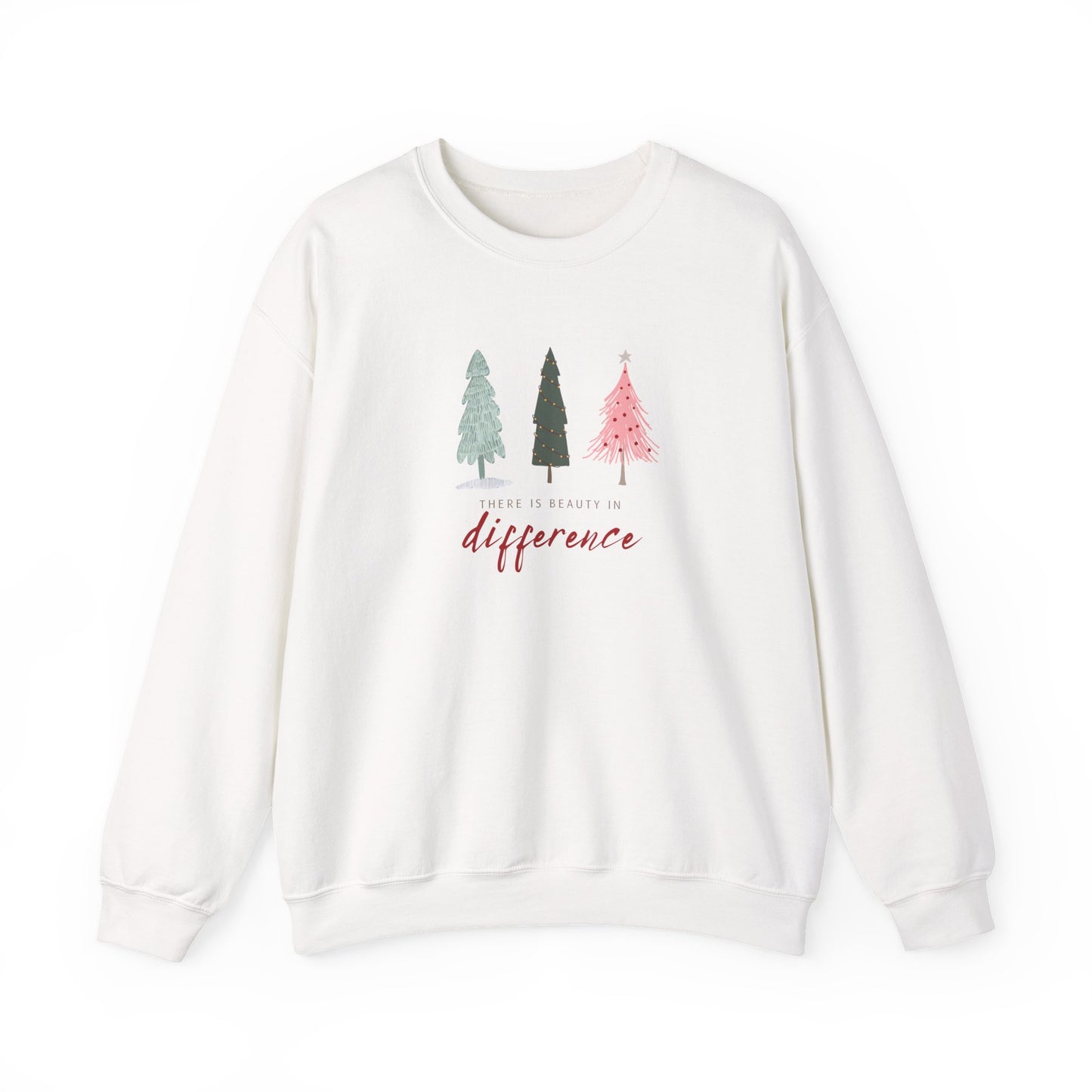 There is Beauty Christmas Crewneck Sweatshirt