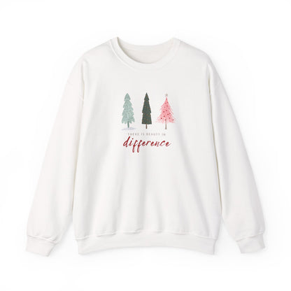 There is Beauty Christmas Crewneck Sweatshirt