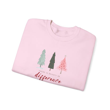 There is Beauty Christmas Crewneck Sweatshirt