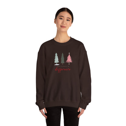 There is Beauty Christmas Crewneck Sweatshirt