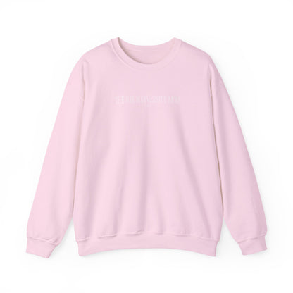 Logo with Note to Self Crewneck Sweatshirt