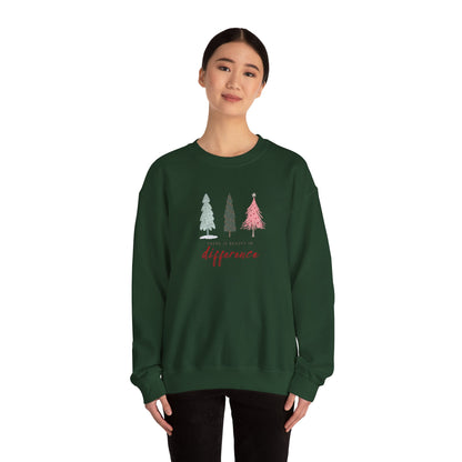 There is Beauty Christmas Crewneck Sweatshirt
