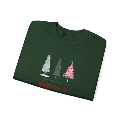 There is Beauty Christmas Crewneck Sweatshirt