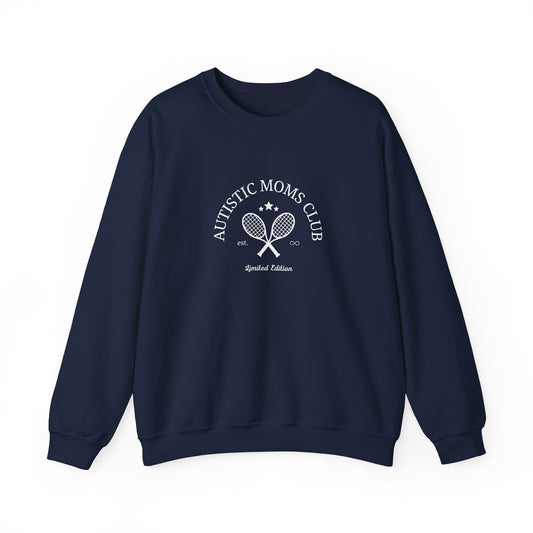 Autistic Moms Club Crewneck Sweatshirt