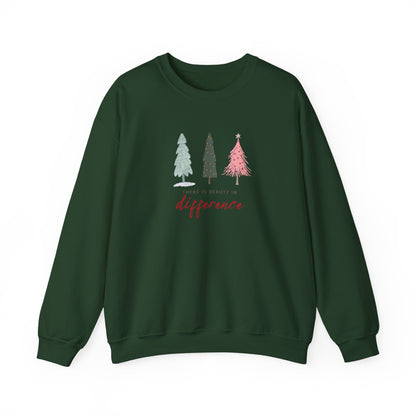 There is Beauty Christmas Crewneck Sweatshirt