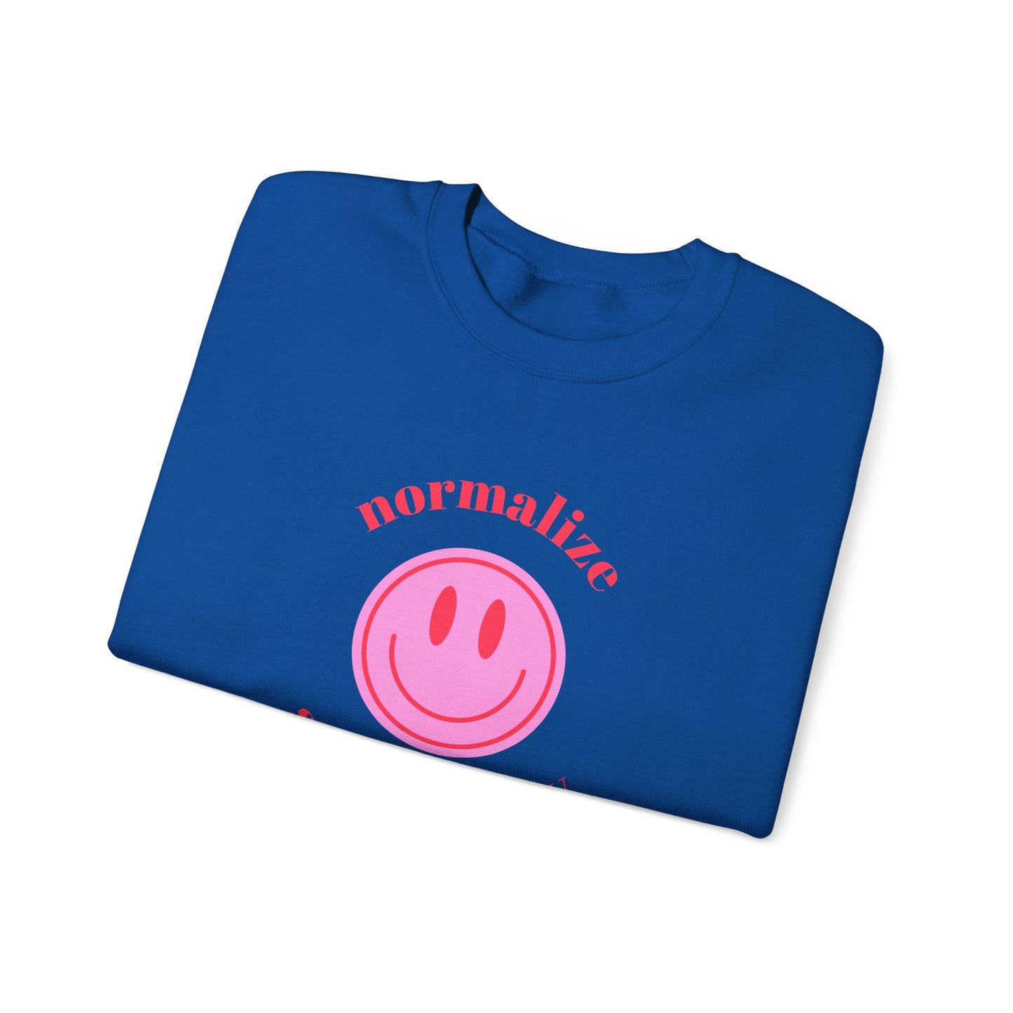 Normalize Autistic Joy Crewneck Sweatshirt